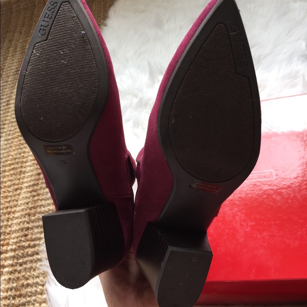 Guess booties 7.5 new